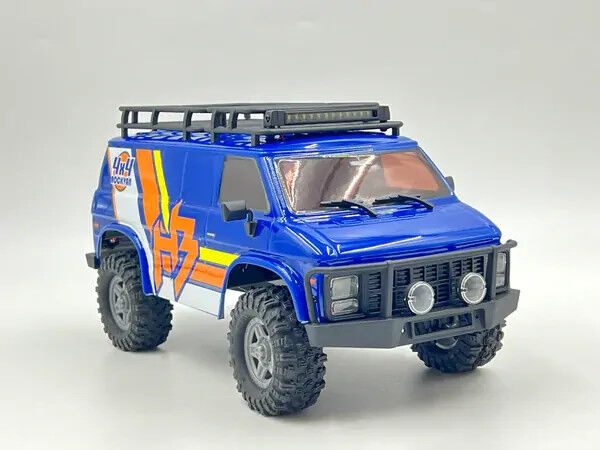 HobbyPlus 1/18 2025 CR18P EVO-V2 Rock Van (Blue)