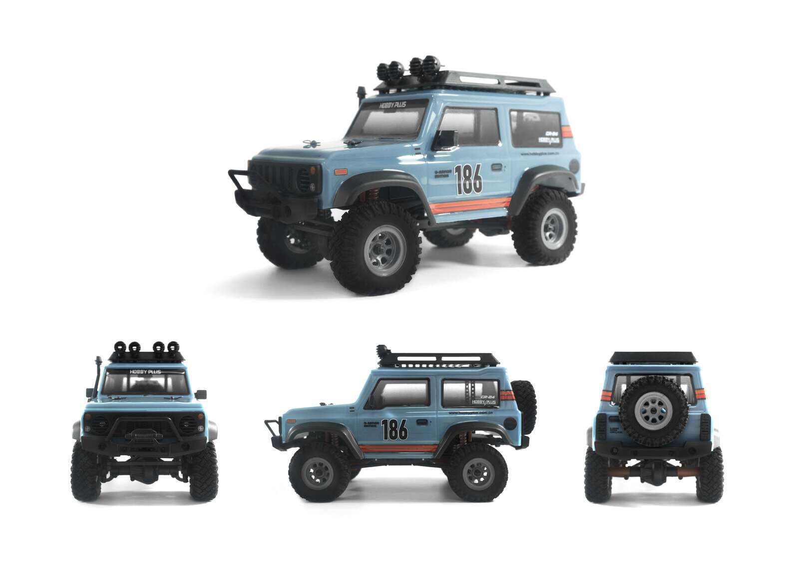 HBP24-240128 Hobby Plus 1/24 G-Armour RTR Scale Crawler (Light Blue) Hobby Plus