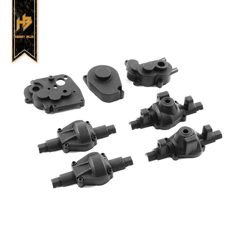 HBP240011 Hobby Plus Transmission Gear Box & Axle Set Hobby Plus