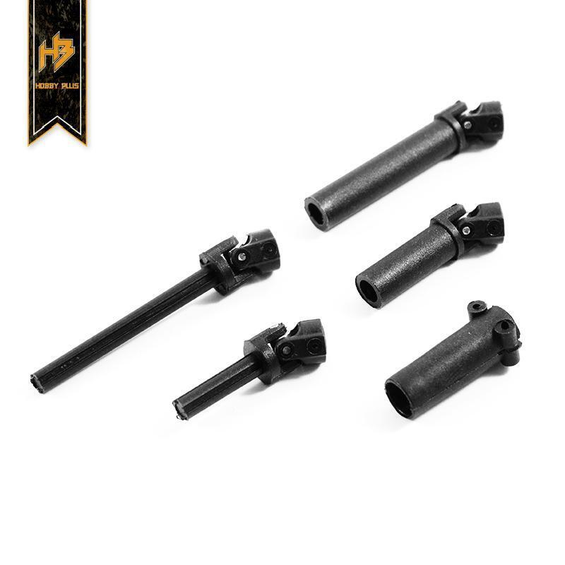 HBP240048 Hobby Plus CR-18 Main Drive Shaft Set & Rear Axle Hub Hobby Plus
