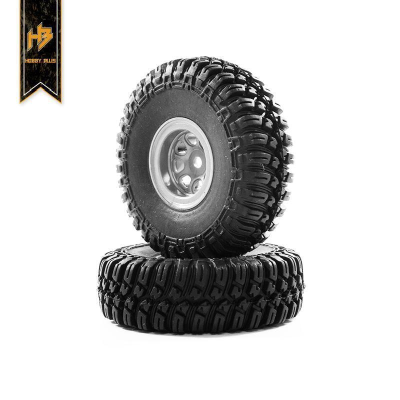 HBP240057 Hobby Plus CR-18 1.0 T-FINDER A/T Tire SEt (4pcs) Hobby Plus