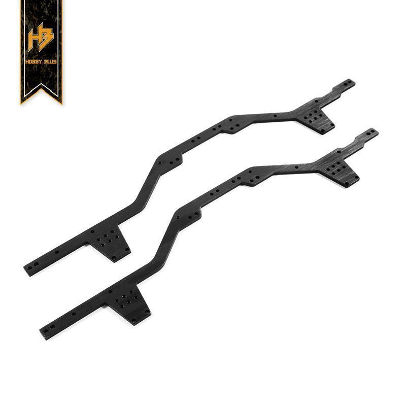 HBP240059 Hobby Plus CR-18 Aluminum Main Chassis Set (2pcs) Hobby Plus
