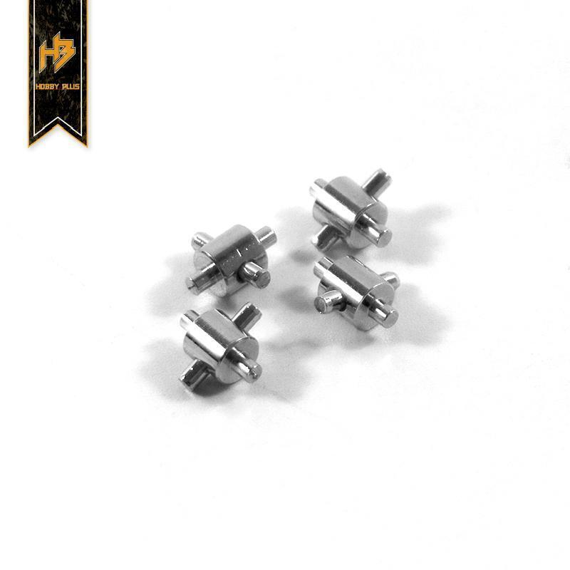 HBP240072 Hobby Plus Steel U-Joint Cross Ball Set (4pcs) Hobby Plus