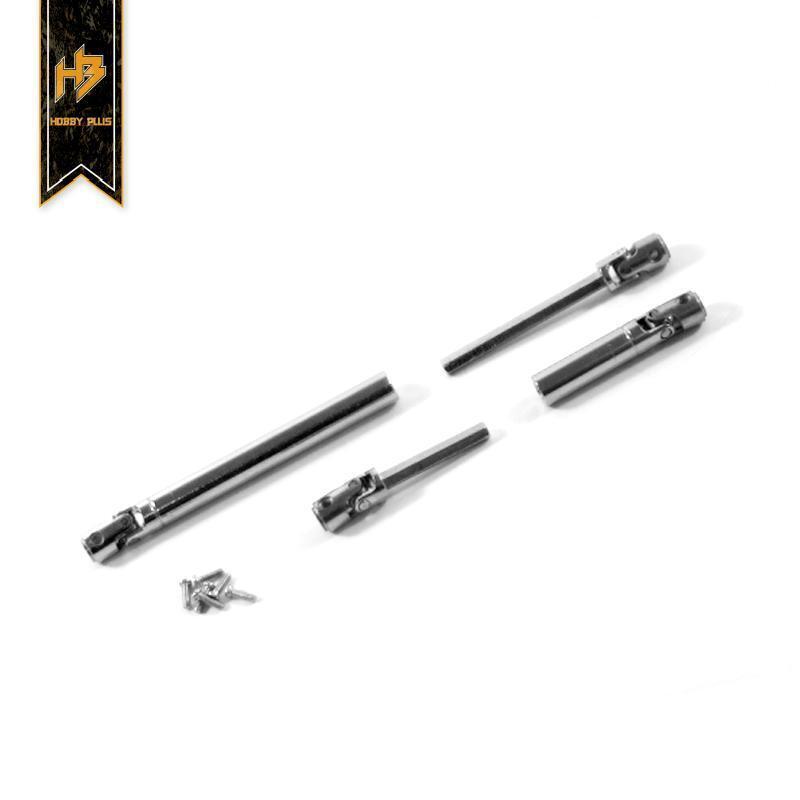 HBP240074 HobbyPlus Steel U-Joint Drive Shaft Set for CR-18 (2pcs)