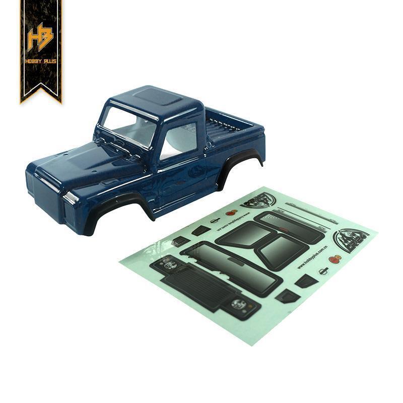 HBP240130 Hobby Plus Defender Lexan Body Painted Blue Hobby Plus