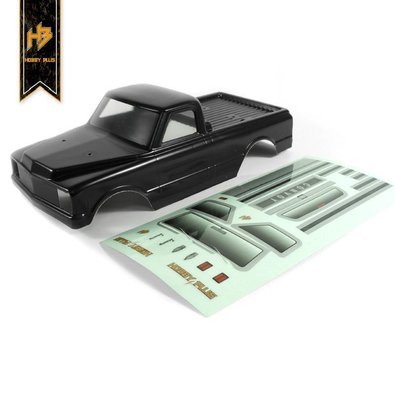 HBP240133 Hobby Plus CONVOY Lexan Body (Glossy Black) Hobby Plus