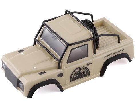 HBP240136 Hobby Plus Defender Lexan Body + Roll Cage (Mustard) Hobby Plus