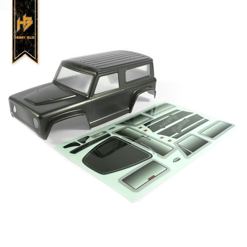 HBP240144 Hobby Plus RUSHMORE Lexan Body (Metalic Grey) Hobby Plus