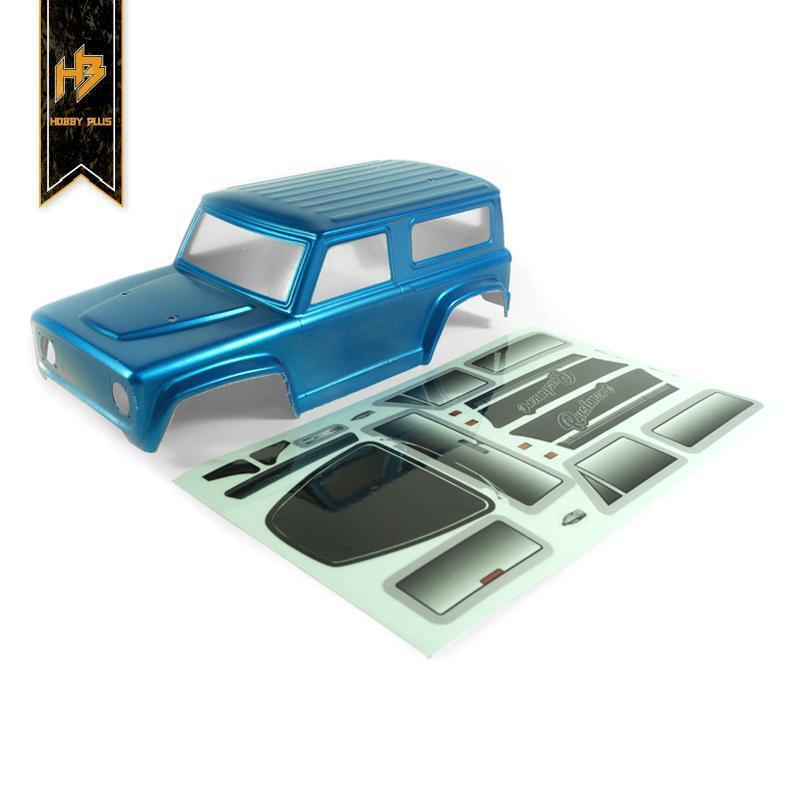HBP240145 Hobby Plus RUSHMORE Lexan Body (Metalic Cyan) Hobby Plus