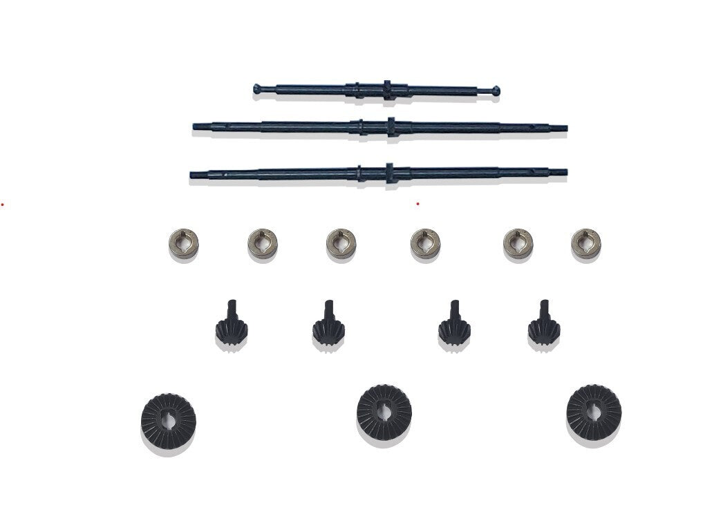 HBP240340 Hobby Plus CR-18 6X6 Axle Metal Gear Set Hobby Plus