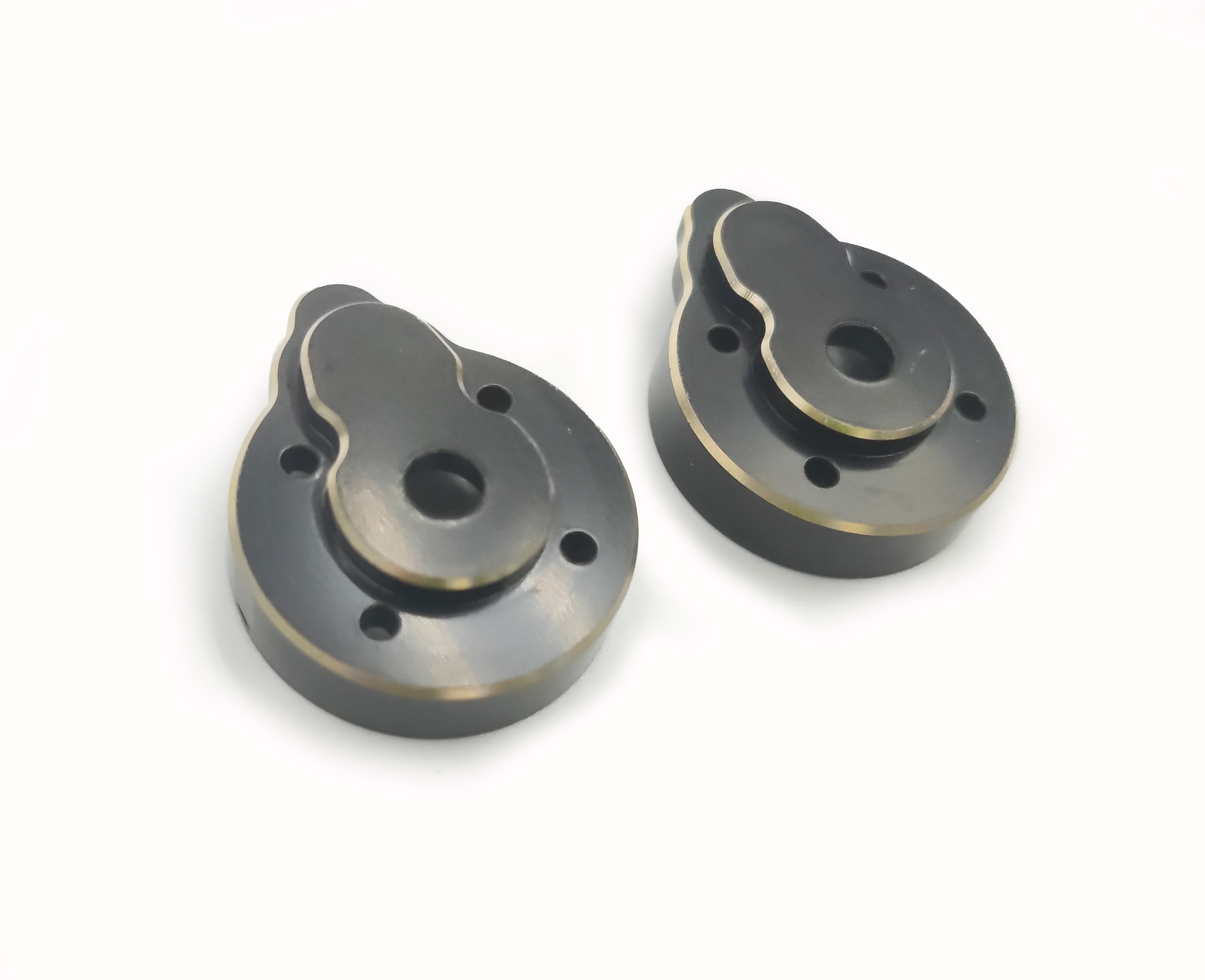HBP240393 HobbyPlus Brass Front Portal Hub V2 Hobby Plus