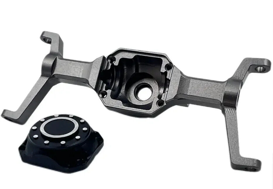 HobbyPlus CR-18P 6X6 Machine Aluminum Front Axle