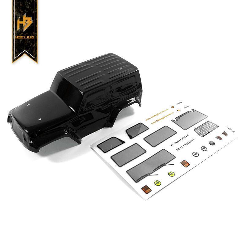 HBP605011 Hobby Plus Black Ranger Body PVC Hobby Plus