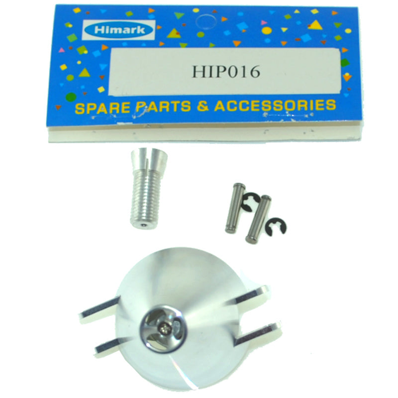 HIP016 38mm Aluminium Cooling Sipnner With Offset Blade For Folding Prop 4.5mm shaft Himark