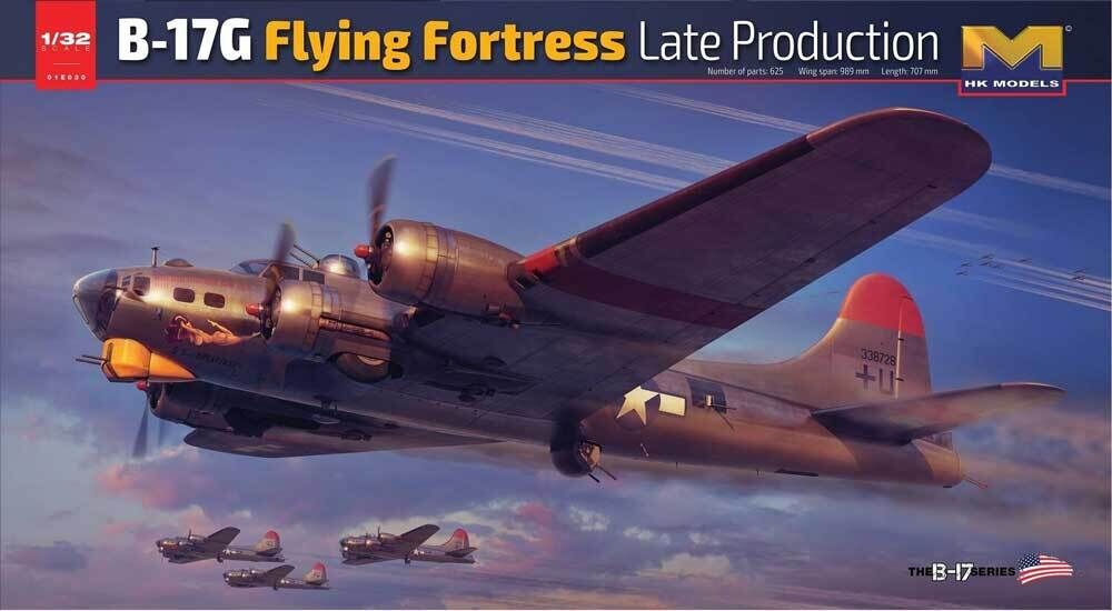 Hong Kong Models 1/32 B-17G Flying Fortress Late Version Plastic Model Kit