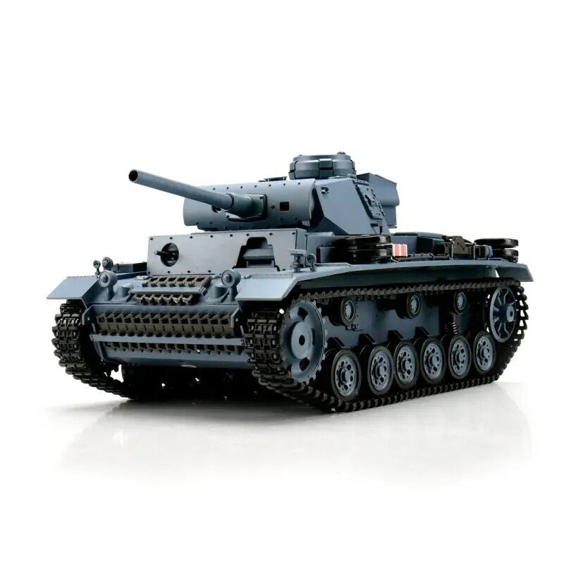 Heng Long 1/16 German Panzer III type L RC Medium Tank (Upgraded Version)