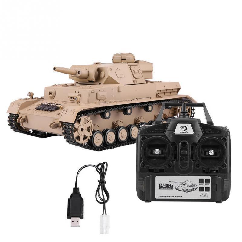 HL-3858-1 Heng Long 1/16 German Panzer IV (F Type) RC Medium Tank Heng Long