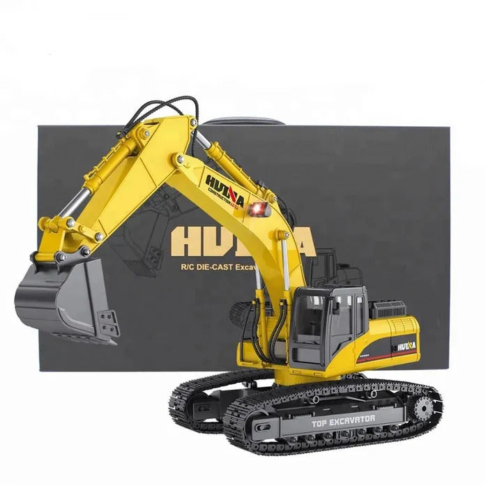 HN1580 Huina 1/14 All Alloy RC Excavator Huina