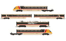 R30104 HORNBY BR CLASS 370 ADVANCED PASSENGER TRAIN SETS 370 003 AND 370 004 5-CAR PACK - ERA 7 Hornby