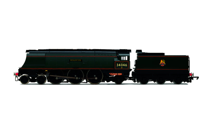 R30114 HORNBY BR WEST COUNTRY CLASS 4-6-2 34046 BRAUNTON - ERA 4