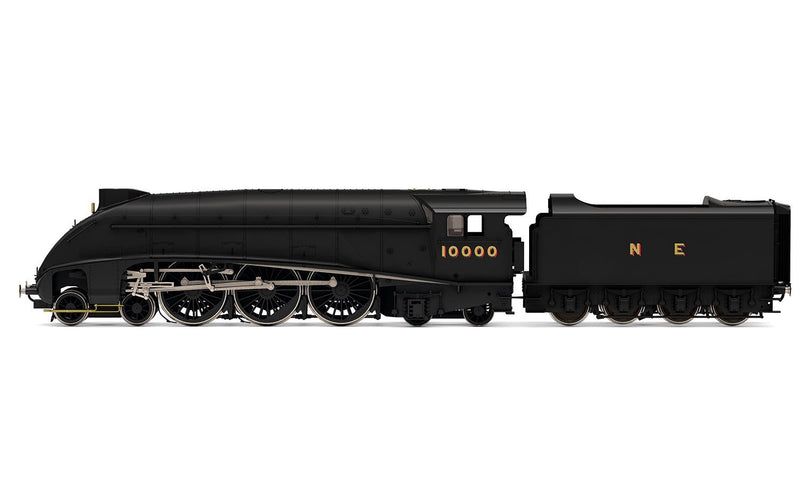 R30124 HORNBY LNER, W1 CLASS HUSH HUSH STREAMLINED, 4-6-4, 10000 - ERA 3