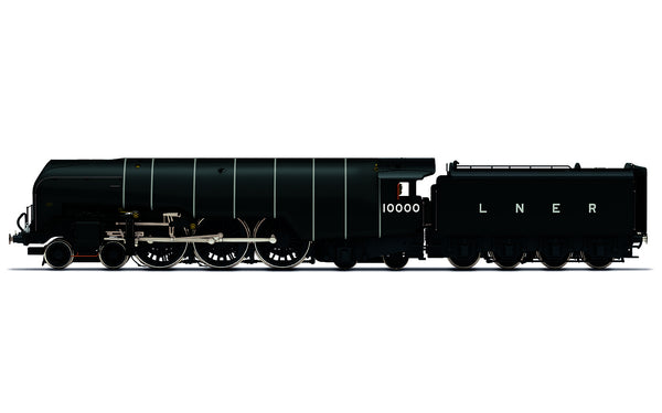 R30126 HORNBY LNER W1 CLASS HUSH HUSH (SMOKE LIFTING COWL) 4-6-4 10000 - ERA 4