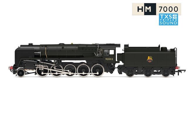 R30132TXS HORNBY BR CLASS 9F 2-10-0 92002 - ERA 4 (SOUND FITTED)