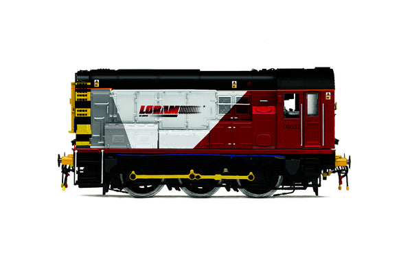 R30142 HORNBY LORAM CLASS 08 0-6-0 08632 - ERA 11