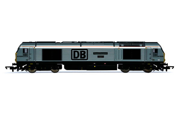 R30178 HORNBY RAILROAD PLUS DB CLASS 67 BO-BO 67029 ROYAL DIAMOND - ERA 10