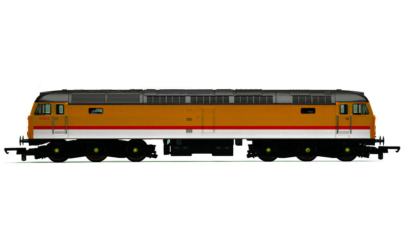 R30186 HORNBY RAILROAD PLUS BR INFRASTRUCTURE CLASS 47 CO-CO 47803 - ERA 8