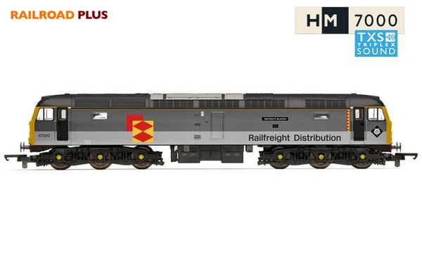 R30321TXS HORNBY RAILROAD PLUS BR RAILFREIGHT CLASS 47 CO-CO 47188 - ERA 8