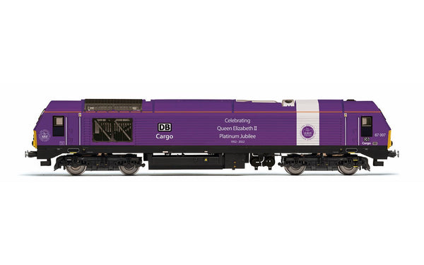 R30333 HORNBY DB CARGO, CLASS 67, BO-BO, 67007 QUEENS JUBILEE - ERA 11