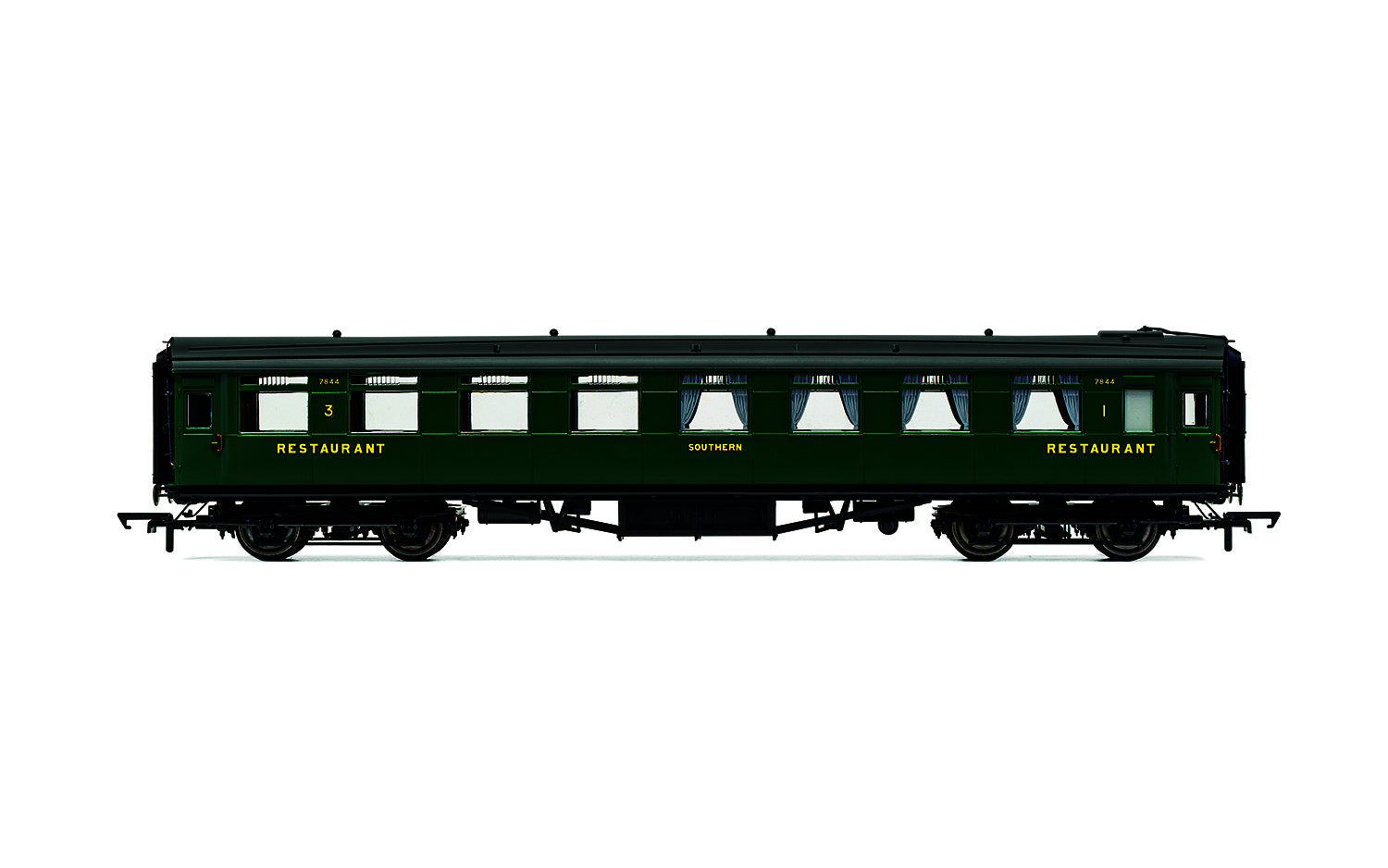 R40221 HORNBY SR MAUNSELL DINING SALOON THIRD 7844 - ERA 3 Hornby