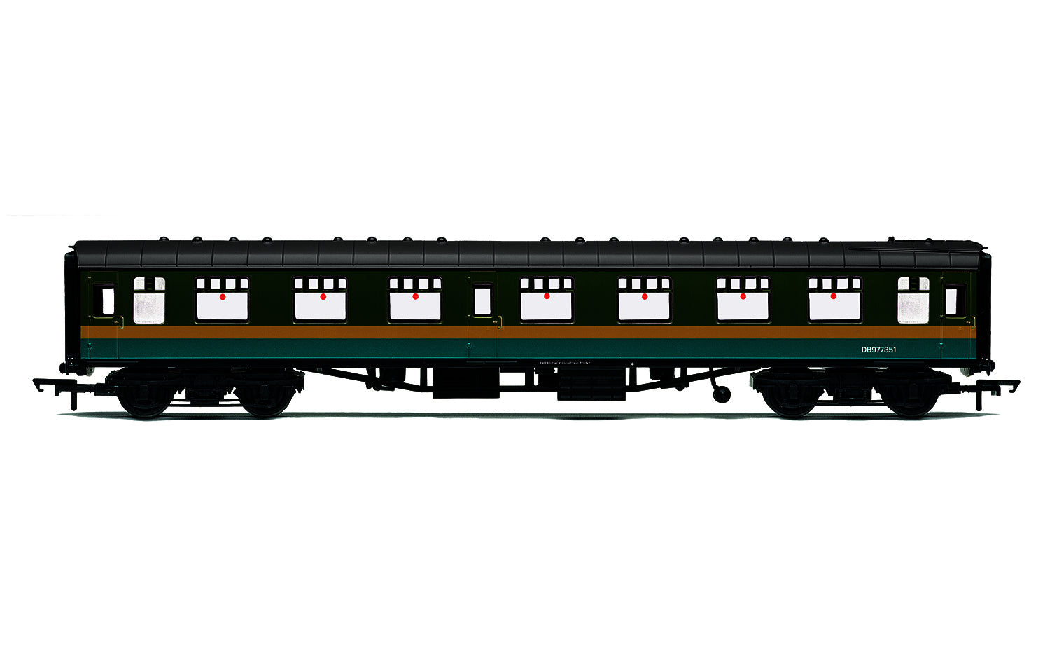 R40346 HORNBY BR DEPARTMENTAL EXMK1 FIRST OPEN DB977351 - ERA 8 Hornby