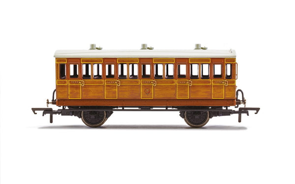 R40415 HORNBY IOW CR, 4 WHEEL COACH (5 DOOR), 3RD CLASS - ERA 2