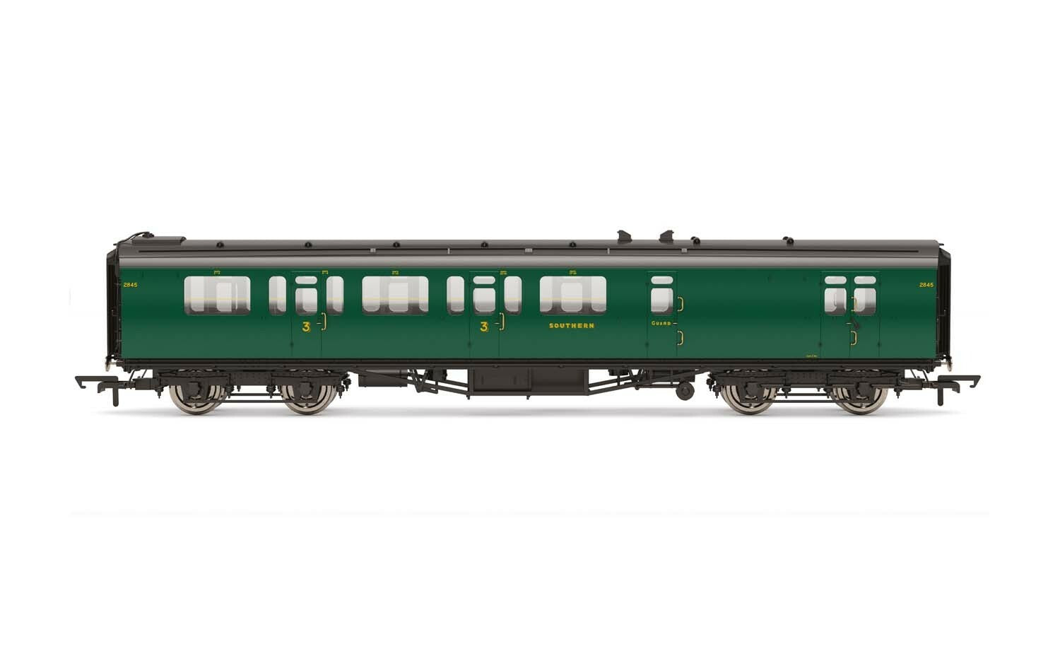 R4884C HORNBY SR BULLEID 59 CORRIDOR BRAKE THIRD 2862 - ERA 3 Hornby