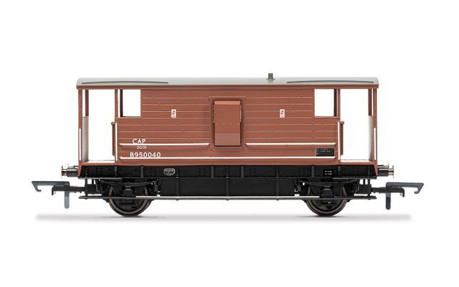 R60019 HORNBY BR (EXLMS) 20 T BRAKE VAN B950040 - ERA 4 Hornby