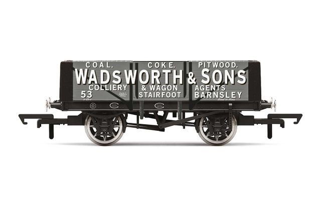 R60024 HORNBY 5 PLANK WAGON WADSWORTH & SONS - ERA 2