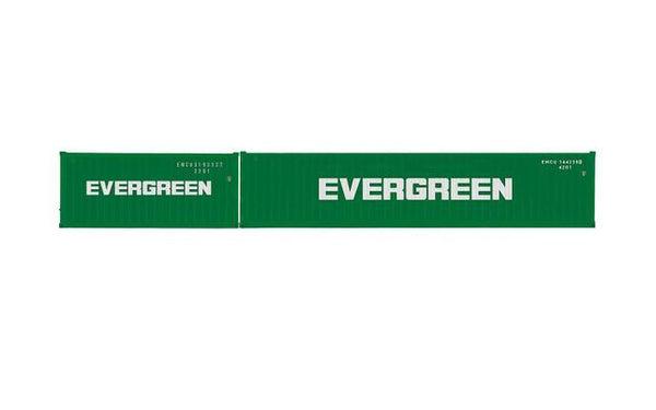 R60042 HORNBY EVERGREEN CONTAINER PACK 1 X 20  AND 1 X 40  CONTAINERS - ERA 11