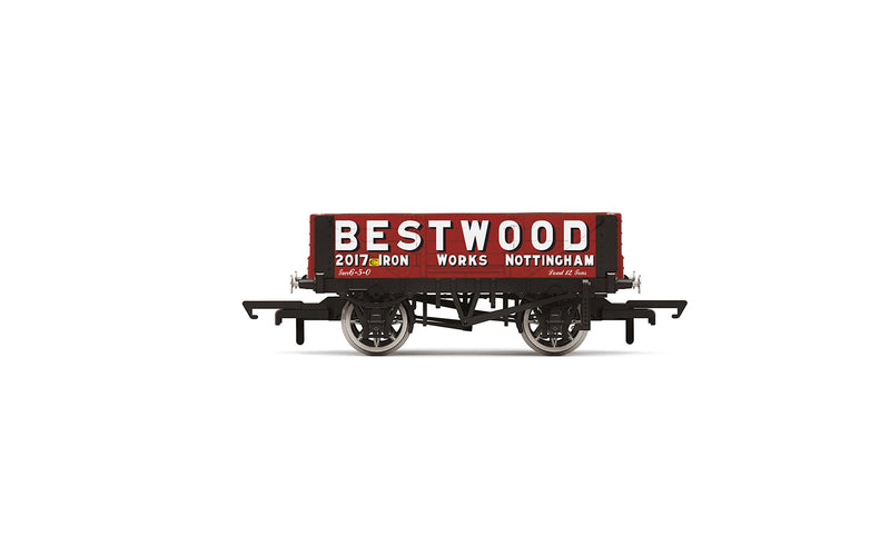 R60094 HORNBY 4 PLANK WAGON BESTWOOD IRON WORKS - ERA 3