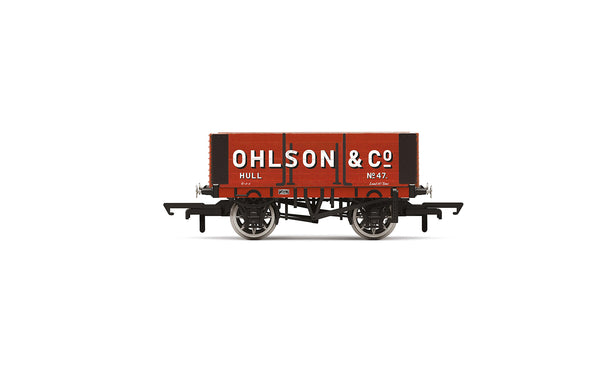 R60096 HORNBY 6 PLANK WAGON OHLSON + CO - ERA 3