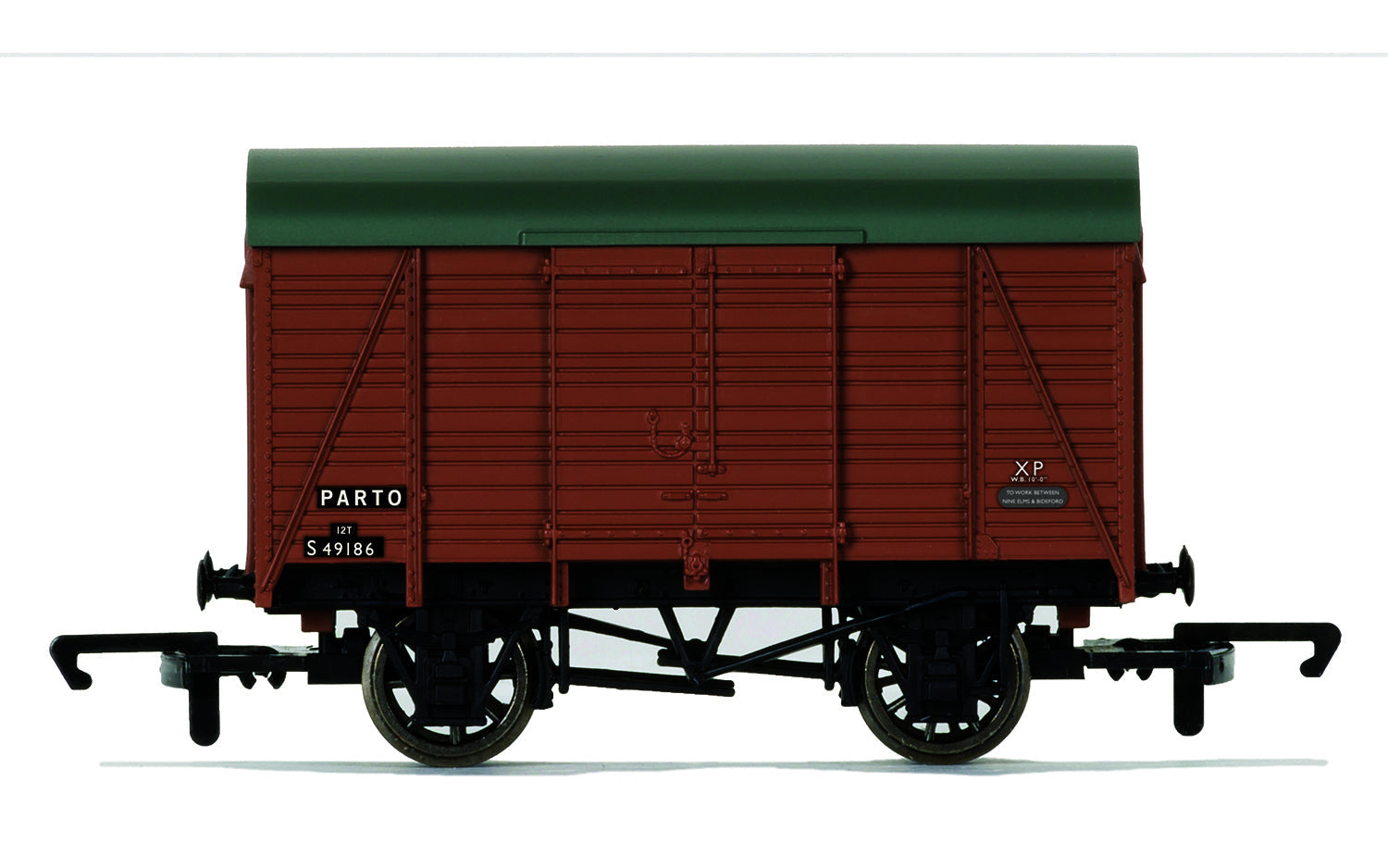 R60102 HORNBY BR TWIN VENT VAN S49186 - ERA 6 Hornby