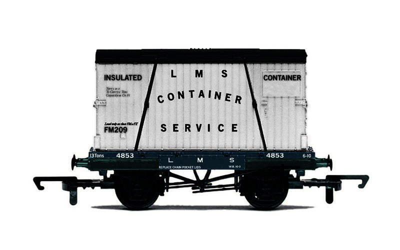 R60107 HORNBY LMS CONTAINER SERVICE CONFLAT A - ERA 3