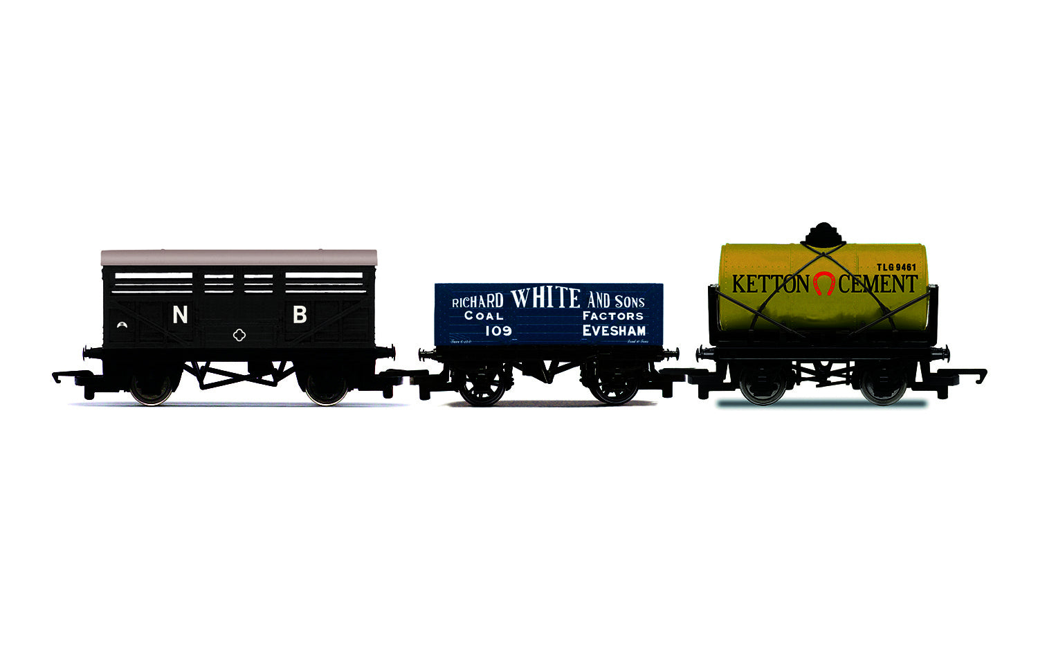 R60135 HORNBY TRIPLE WAGON PACK VARIOUS - ERA 3 Hornby