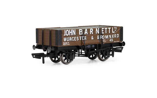 R60191 HORNBY 5 PLANK WAGON JOHN BARNETT - ERA 3