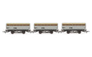 R60255 HORNBY BR COKE HOPPER WAGON TRIPLE PACK Hornby