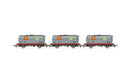 R60260 HORNBY SHELL-MEX, TTA TANK WAGON TRIPLE PACK - ERA 8 Hornby