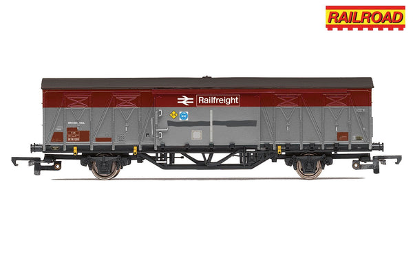 R60265 HORNBY RAILROAD BR RAILFREIGHT, VIX FERRY VAN, DB787299 - ERA 6