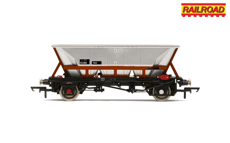 R60266 HORNBY RAILROAD BR RAILFREIGHT, HOPPER HAA WAGON, 354966 - ERA 8