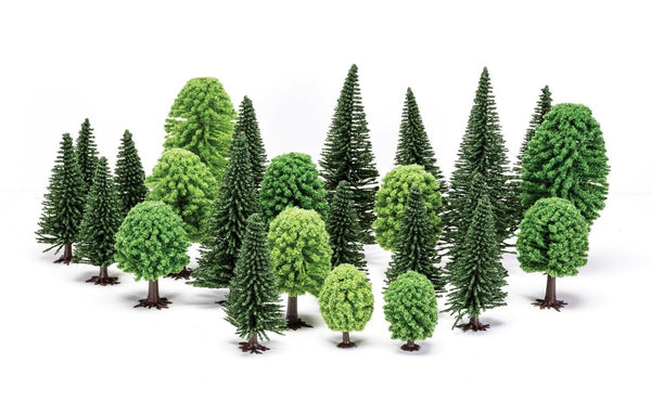 R7201 HORNBY HOBBY MIXED (DECIDUOUS AND FIR) TREES